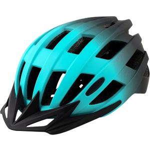 Adult Bike Helmets, Adjustable Mens Womens Bicycle Helmet, Lightweight Road Mountain Cycling Safety Sports Helmets with Detachable Visor (L:58-62cm/22.8''-24.4'', Mint-green)