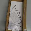 1 Pcs Projector Shelf for Wall 12 x 6 Inch Modem Router Shelf with Seamless Nail Router Wall Mount Modem Cable Box Under TV Floating Holder Stand Accessories, White