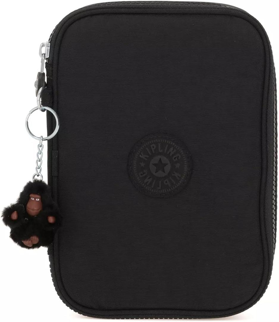 Kipling Womens 100 Pens Printed Case, Organize Accessories, Art Supplies, Makeup, Travel, True Black, 8.25 L X 6 H X 2 D US