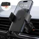SYNCWIRE Car Vent Phone Mount, [Big Phone Friendly] Hands-Free Car Phone Holder for iPhone 16/ 15/ 14/ 13/ 12 Series & All Phones, Cell-Phone Automobile Cradles Universal