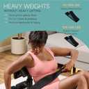 Lifepro Hip Thrust Machine Adjustable Glutes Workout Equipment for Home GluteBlast Foldable Booty Builder, Sissy Squat Machine, Thrust Glute Bench, Home Gym Glute Workout