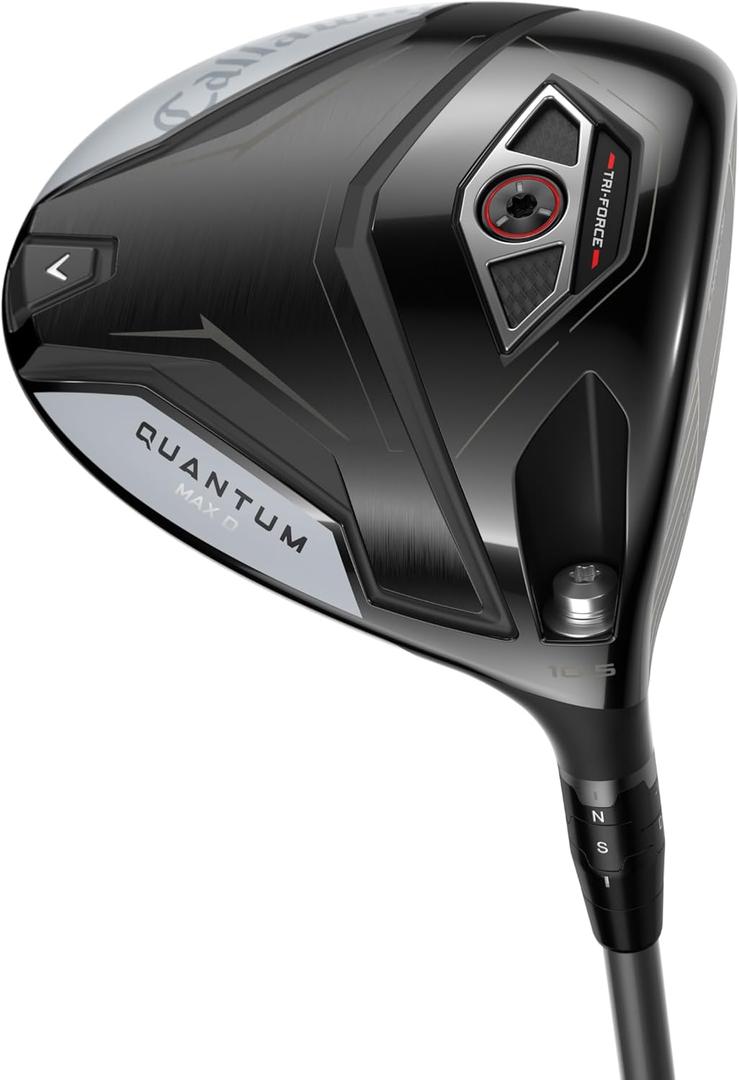Callaway Golf Quantum Max D Driver, Denali Silver 50 Gram, Right, Regular,  10.5 Degrees