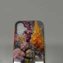 Jusy Compatible with MagSafe Floral Case for iPhone 16 Plus, Aesthetic Oil Painting Flower Magnetic Phone Case, Soft TPU and Hard PC Protective Cover for Women Girls (Shiny) - Wildflower