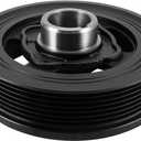 AULINK 594-350 Harmonic Balancer Crankshaft Pulley For Toyota 4Runner 2003-2020,Tacoma 2005-2015,Tundra 2005-2014,FJ Cruiser 2007-2014;For Lexus GS300 2006,IS250 2006-2015 2.5/3.0/4.0L V6#1347031010
