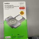 Belkin 2-in-1 Wireless Charging Pad with MagSafe 15W, Fast Charging iPhone Charger - Wireless Charging Station for iPhone 17, 16, 15, and 14 Series, AirPods, and Other MagSafe Enabled Devices - Black