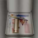 Airbrush Kit With Compressor - 48PSI Rechargeable Cordless Non-Clogging High-Pressure Air Brush Set with 0.3mm Nozzle and Cleaning Brush Set for Nail Art, Painting,Makeup, Cake Decor