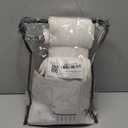 Extra Long Drapes 108 Inches Long 2 Panels for Living Room, Modern Thick Flax Pleat Memory Shape Light Filtering 9 ft Lush Decor Floor to Ceiling Sheer Curtains with Hook&Rings Ivory Cream 40"Wx108"L (Birch)