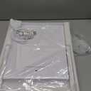 HIEEY Hollywood Vanity Mirror with Lights, Makeup 9 Dimmable Bulbs Three Color Lighting Modes, and 5X Magnification Mirror, Smart Touch Control, 360Rotation (White)