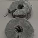 2pcs Foot Elevating Pillow, Leg Rest Post Surgery Pillow, Soft and Adjustable Sleeping Wedge for Men and Women, Ankle Protector Support Elevated Foot Heel Pillow for Sore Foot Pressure (Grey)