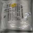 homing Rectangle Table Cloth Cover, Waterproof Polyester Elastic Fitted Tablecloth, Fits for 5 Foot Folding Tables, Washable Table Protector for Picnic, Camping, Outdoor, Easter (White, 30" x 60")