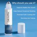 Hair Growth Serum Roll On  Rosemary & Peptide Formula for Thicker Hair, Fast-Absorbing & Non-Greasy, Advanced Follicle Support 0.85 Fl Oz (1 Pcs)