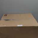 Mayfair Padded Toilet Seat, Cushioned Soft Vinyl over Wood Core Seat, Secure Hinges, Easy Clean, Made in USA, Elongated, White