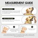 Dog Cone - Soft Cone for Dogs to Stop Licking, Pet E-Collar Alternative After Surgery, Adjustable Pet Recovery Collar for Wound Healing, Dark Blue Small