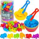 Counting Animal Montessori Toys for Kids 3-8 Years Old - Preschool Learning Activities with Sensory Math Games, Toddler Educational Gift for Boys & Girls Ages 3-5 Birthday