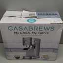 CASABREWS CM5418 Espresso Machine 20 Bar, Compact Espresso Maker with Steam Milk Frother, Stainless Steel Coffee Machine with 34oz Removable Water Tank for Cappuccino, Gift for Women or Men, Silver