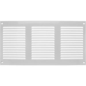 Vent Systems 12'' x 6'' Inch (Overall Dimensions) - White - Air Vent Duct Cover Metal Return Grill with Built in Pest Guard Screen HVAC Vent Duct Cover for Home Improvement