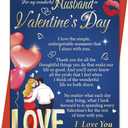 2 x Valentines Day Cards for Husband | Romantic Husband Valentines Day Gifts for Him from Wife (CD-345)