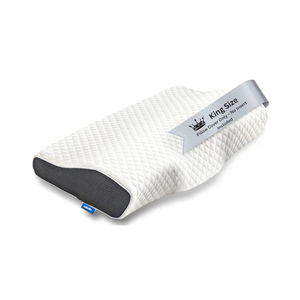 Derila King Size Pillowcase | Designed to Keep Your Derila Memory Foam Pillow for snoring Relief Covered and Protected with This Crisp, Clean, White Pillowcase Made from Premium Materials