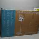 Sweetcrispy Portable Basketball Hoop Outdoor 6.1-10FT Adjustable Height, 44 Inch Shatterproof Backboard/Shock Absorbent Rim, Fillable Base, 2 Wheels for Backyard/Driveway (Grey)