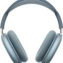 Apple AirPods Max Wireless Over-Ear Headphones, Pro-Level Active Noise Cancellation, Transparency Mode, Personalized Spatial Audio, USB-C Charging, Bluetooth Headphones for iPhone - Blue