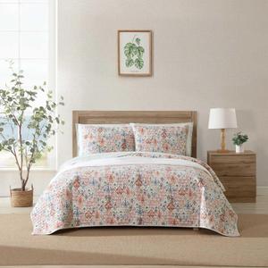 Tommy Bahama - Queen Quilt Set with Shams, Cotton, Reversible, Full/Queen