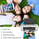 Koala Ultra Premium Photo Paper 8 x 10 In Satin Photo Printer Paper for Inkjet Printer Water-Resistant Semi Gloss 50 Sheets 72lb