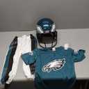 Franklin Sports NFL Youth Football Uniform Set for Boys & Girls - Includes Helmet, Jersey & Pants with Chinstrap + Numbers (Small)