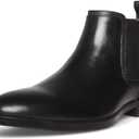 Steve Madden Men's Duke Dress Chelsea Boot, Black Leather, 11.5 M