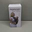 Momcozy Baby Carrier - Ergonomic, Cozy and Lightweight Carrier for 7-45lbs, Effortless to Put On, Ideal for Hands-Free Parenting, Enhanced Lumbar Support, Purehug for Infant to Toddler, Khaki