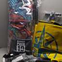 Inflatable Stand Up Paddle Board for Adults-11ft Extra Wide Fishing Paddleboard Ultra Stable Standup SUP with Accessories Backpack,Pump,Ankle Leash,Upgraded Fins(Yellow, 11'35)