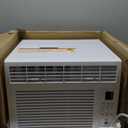 GE Electronic Window Air Conditioner 5000 BTU, White, Efficient Cooling for Smaller Areas Like Bedrooms and Guest Rooms, 5K BTU Window AC Unit with Easy Install Kit