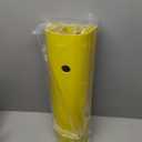 ROBLOCK 22" Parking Stopper for Home Garage & Outside, Heavy Duty Garage Stoppers for Protecting Your Vehicle, Parking Aids for New Drivers, Wheel Stops for Cars, Vans, Trailer, 2 Packs, Yellow (3.1"H Updated 2Pcs)