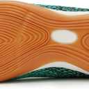 Hawkwell Unisex-Child Athletic Lace Up Boys Girls Indoor Trainer Soccer Shoe (Toddler/Little Kid/Big Kid) (Green)