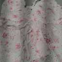 SOLY HUX Women's Summer Spaghetti Strap Cami Top Ruffle Hem Camisole Floral Sleeveless Going Out Tops Small