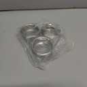 PATIKIL Light Socket Shade Ring, 3pcs E26 E27 Medium Base Metal Sockets Lock Ceramic/Porcelain Sockets with Thread Diameter 1-1/2 Inches for Hanging Lamp Holder, Nickel 35mm / 1.38"