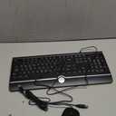 Wired Keyboard and Mouse Combo - Large Print Light Up Keyboard, USB Silent Wired Backlit Keyboard and Optical Mouse for Windows, PC, Laptop - Easy to See, USB Play and Plug LARGE