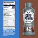 Core Power Elite High Protein Shake, Chocolate, 42g Bottle, 14oz, 12 Pack (EXP 02/09/27)
