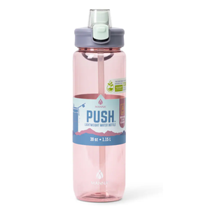 Manna™ Push™ Water Bottle - Pink
39 oz