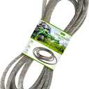954-04044A Deck Belt for Cub Cadet RZT 50 Z Force S 48 ZT5000 MTD Troy Bilt Mustang XP 50 White Outdoor ZT50 Zero Turn Mowers Craftsman ZTL7000 754-04044 754-04044A 954-04044 / Aramid Cord/134 inches