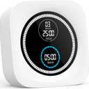 HAUKINIX 99-Minute Visual Timer with Pomodoro Timer Productivity Focus Timer Countdown Stopwatch Desk ADHD for Study, Work, Student, Procrastination, Loud Alarm/Mute/Vibration, 2 Brightness Levels
