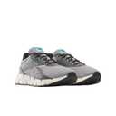 Reebok Unisex Zig Dynamica Str Running Shoes, Moonstone/Ash/Core Black, Men Size's 10/ Women's Size 10