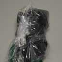 Timeson Women's 3/4 Sleeve Blouses Casual V Neck Dress Shirts Double Layers Mesh Tunics Tops, Size XL