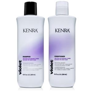 Violet Conditioner | Eliminates Brassy Tones | Purple Pigment + Deposit | Neutralizes Yellow | Moisturizes Processed Hair | Enhances Vibrancy of Blonde or Gray Hair | Color Safe (10.1 Ounce)