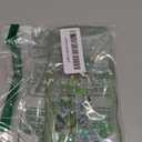 UEEBAI Wave Butterfly Case for iPhone 15 Pro Max Case, Pretty Bling Star Butterfly for Women Cute Shiny Glitter Phone Cover for Girls Bling Clear Cover Curly Shockproof Girly Shell - Green