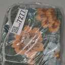 Lahome Floral Living Room Rugs, Area Rugs 5x7 Rug for Bedroom Ultra-Thin Soft Rug, Non-Slip Washable Rugs Stain Resistant Boho Low-Pile Throw Carpet for Dining Room Office (5x7ft,Green)