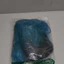 NAYOO Long Ombre Bluish Green Wavy Wig for Women 26 Inch Middle Part Curly Wavy Wig Natural Looking Synthetic Heat Resistant Fiber for Daily Party Use (Ombre Bluish Green)