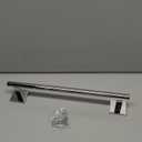 KOKOSIRI Hand Towel Bar 16 Inch Bathroom Towel Holder for Bath Kitchen Toilet Wall Mounted Chrome Stainless Steel B4005CH-L16