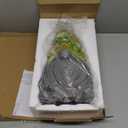 Solar Garden Statues Gnomes Figurine with Succulent and LED Lights - Garden Gnome Statues Decorations for Yard, Outside, Patio, Balcony - Gardening Housewarming Birthday Gifts