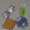 NIHO-JIUMA Diamond Art Starry Night Coaster, DIY Diamond Painting Coasters for Adults/Teen (7 pcs)