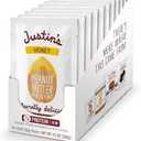 2 Pack Justin's Honey Peanut Butter Squeeze Packs, Gluten-free, Non-GMO, Responsibly Sourced, Pack of 10 (1.15oz each) , Best By: 05/06/2026